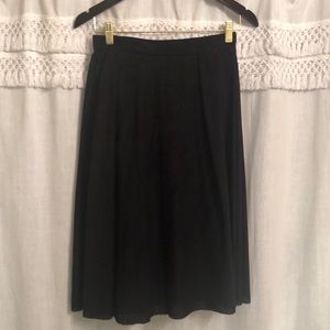 Navy blue Zara midi skirt